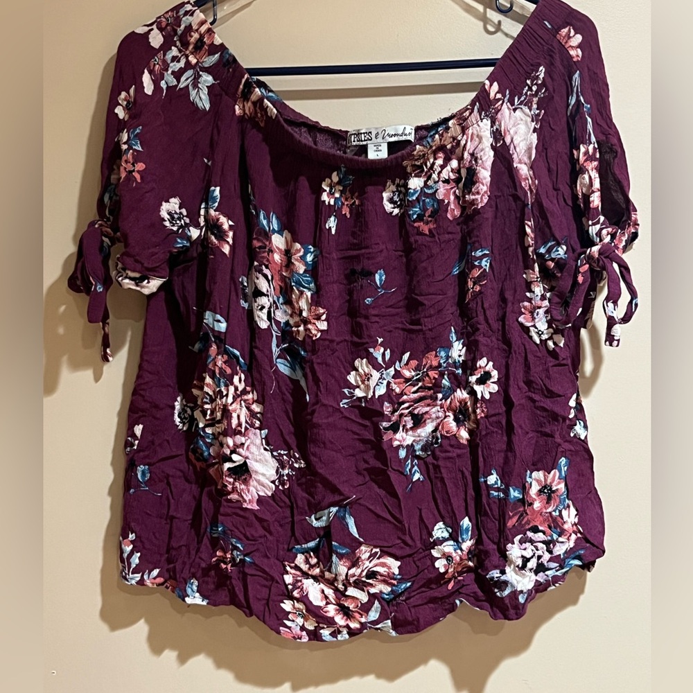 Gypsies & Moondust Off the Shoulder Top